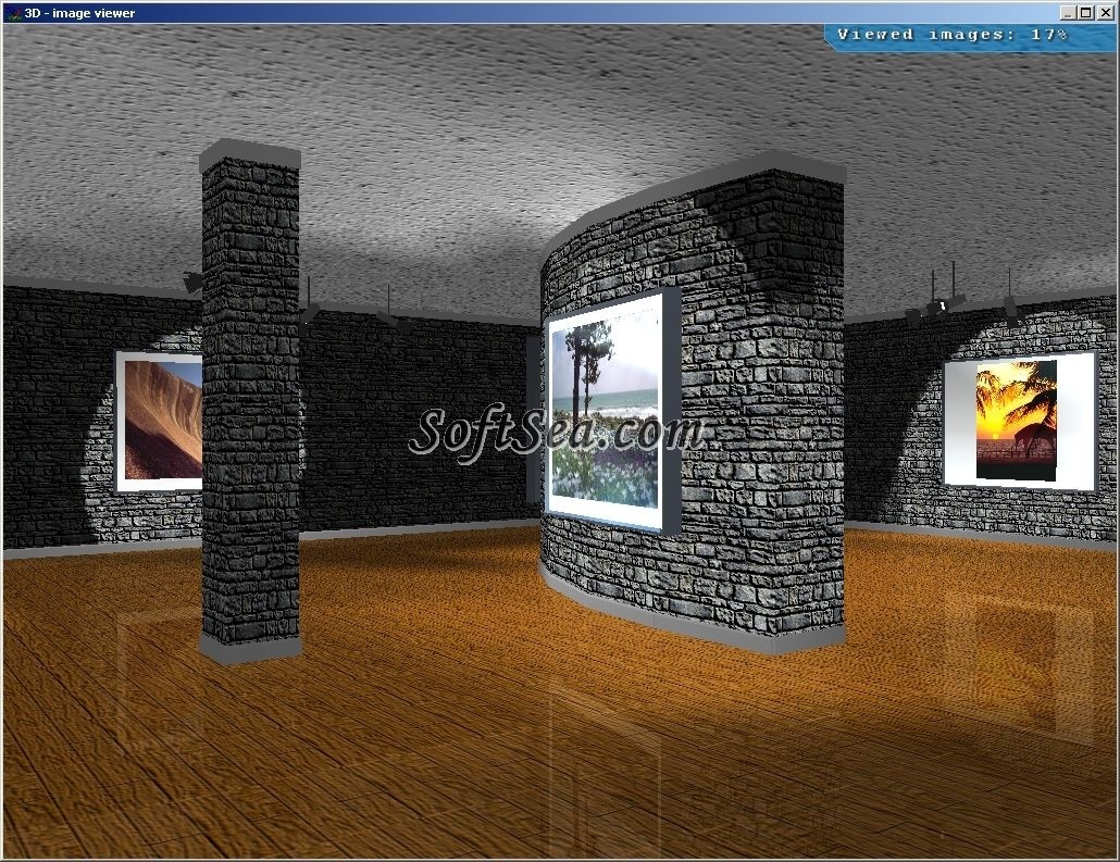 3D Image Gallery Screenshot