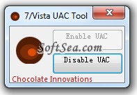7/Vista UAC Tool Screenshot