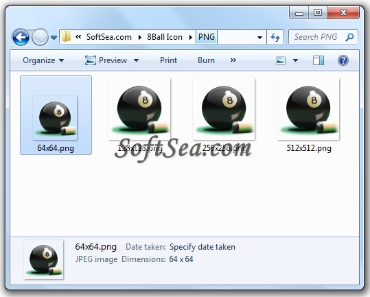 8 Ball Icon Screenshot