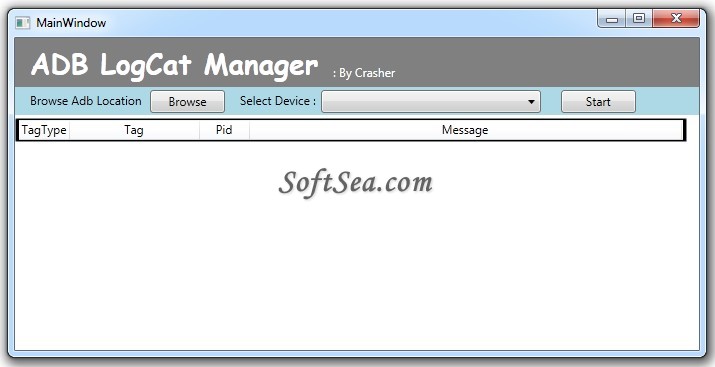 ADB LogCat Manager Screenshot