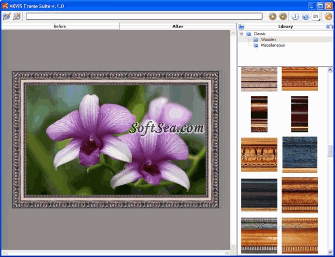 AKVIS Frame Suite Screenshot