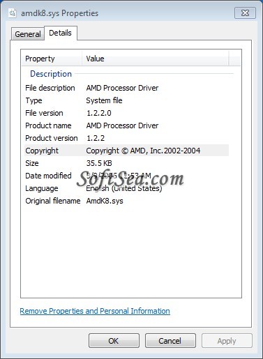 AMD CPU Tool Screenshot
