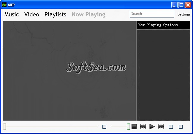 AMP (Adamo Media Player) Screenshot