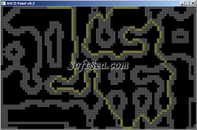 ASCII Paint Screenshot