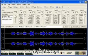 Acoustic Labs Multitrack Recorder Screenshot
