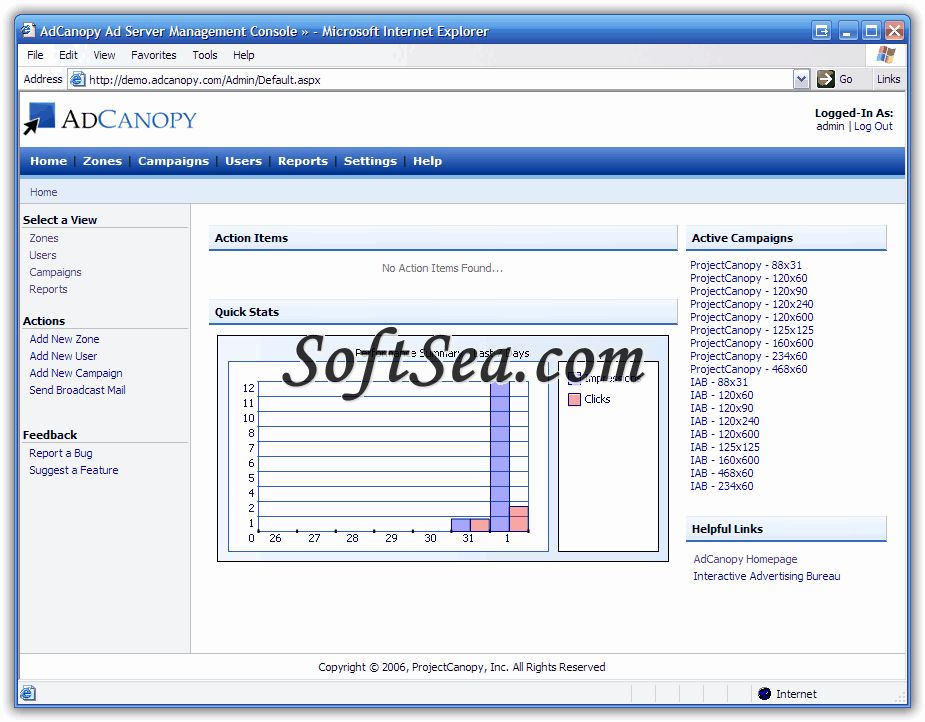 AdCanopy Screenshot