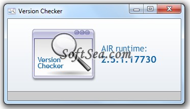 Adobe AIR Version Checker Screenshot