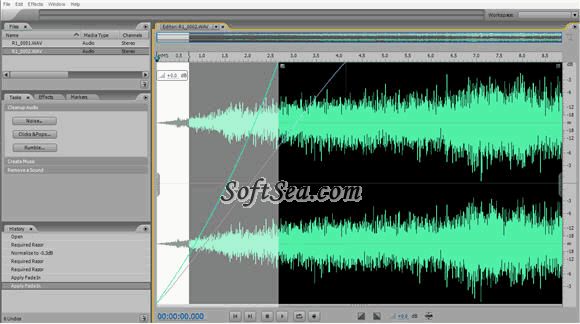 Adobe Soundbooth Screenshot