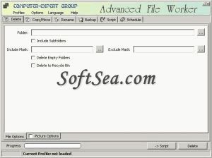 Advanced File Worker Screenshot