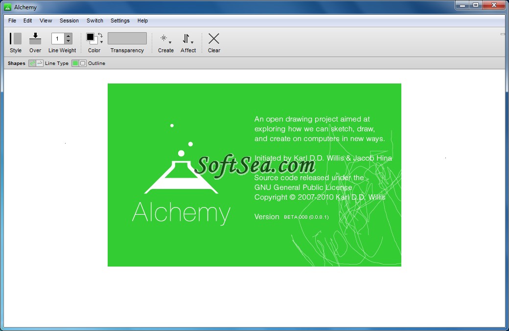 Alchemy Freeware Screenshot