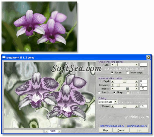 AmphiSoft Plug-in Filters Screenshot