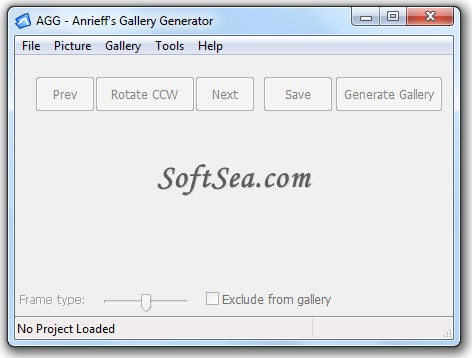 Anrieffs Gallery Generator Screenshot