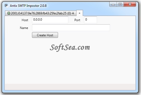 Antix SMTP Impostor Screenshot