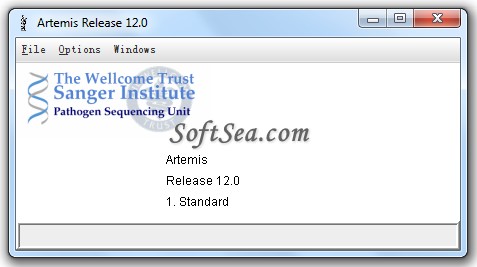 Artemis (DNA Sequence Viewer and Annotation Tool) Screenshot