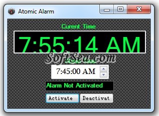Atomic Alarm Screenshot