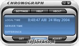 Atomic Chronograph Screenshot