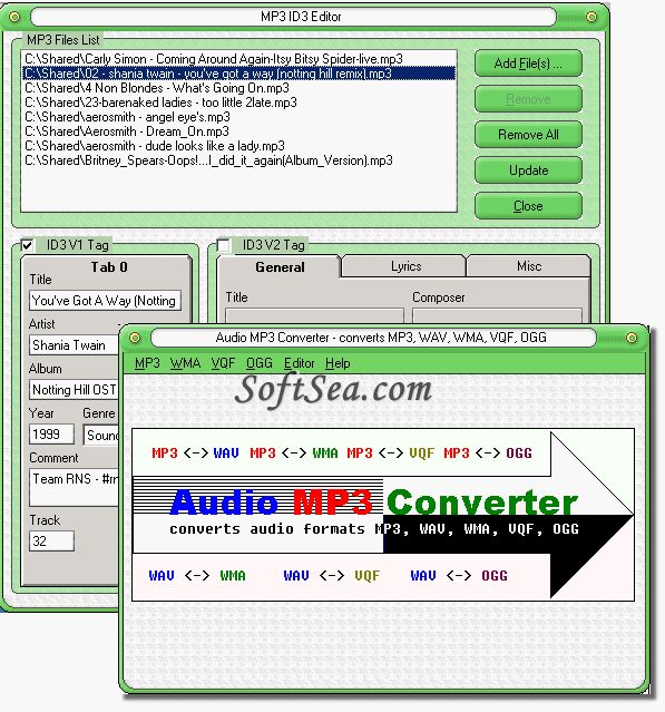 Audio MP3 Converter Screenshot