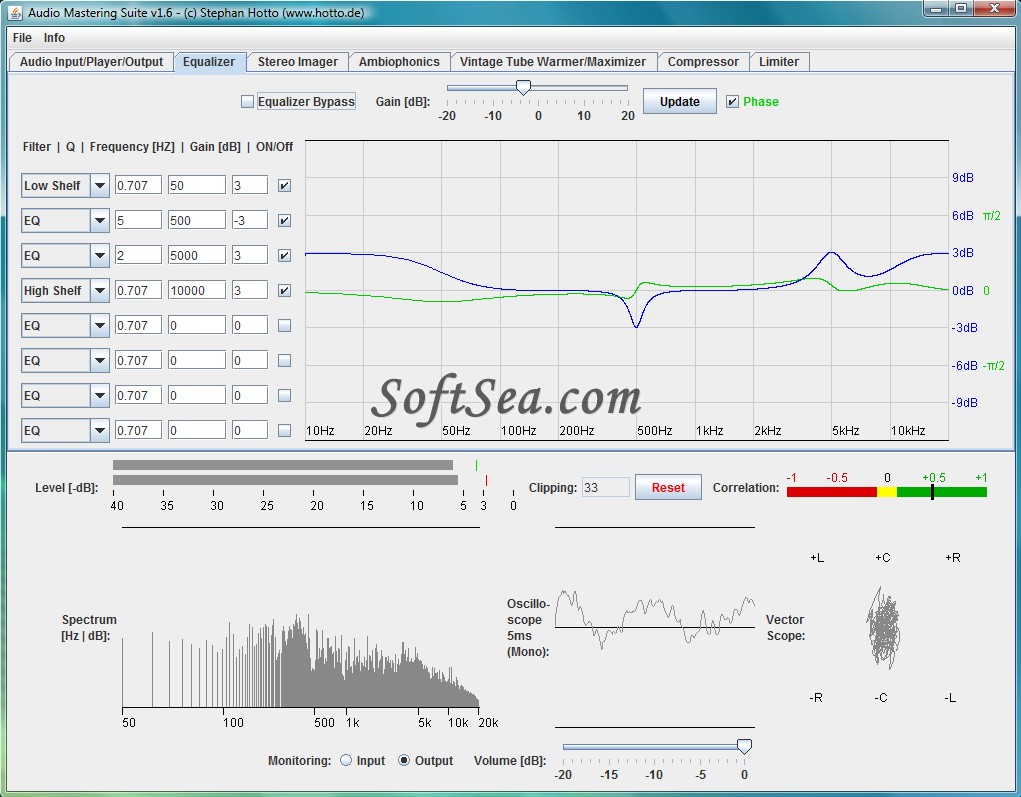 Audio Mastering Suite Screenshot