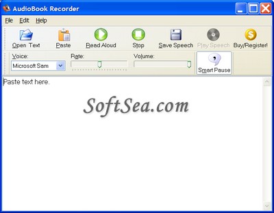 Audiobook Recorder Screenshot