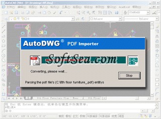AutoDWG PDF to DWG Converter Screenshot