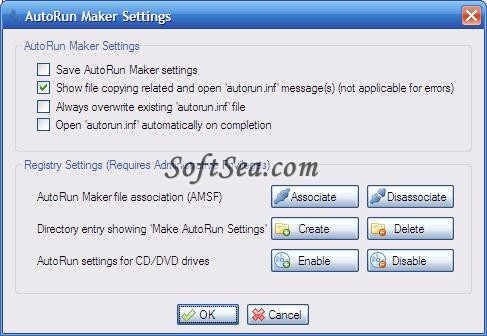 AutoRun Maker Screenshot
