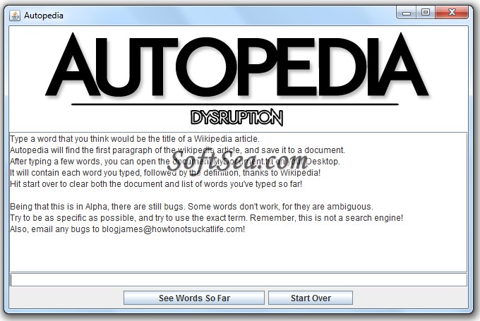 Autopedia Screenshot
