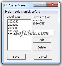 Avatar Maker Screenshot
