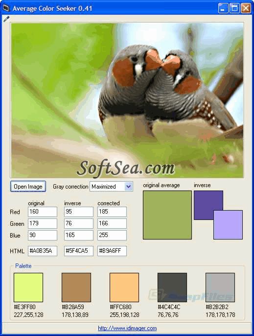 Average Color Seeker Screenshot