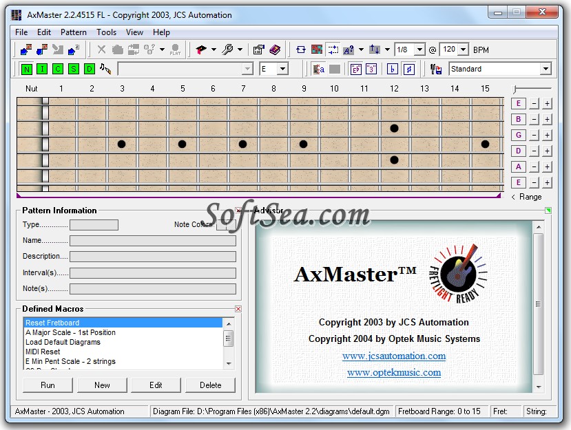 AxMaster Screenshot