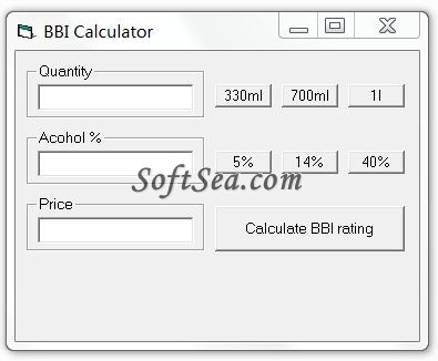 BBI Calculator Screenshot
