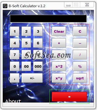 BSoft Calculator Screenshot