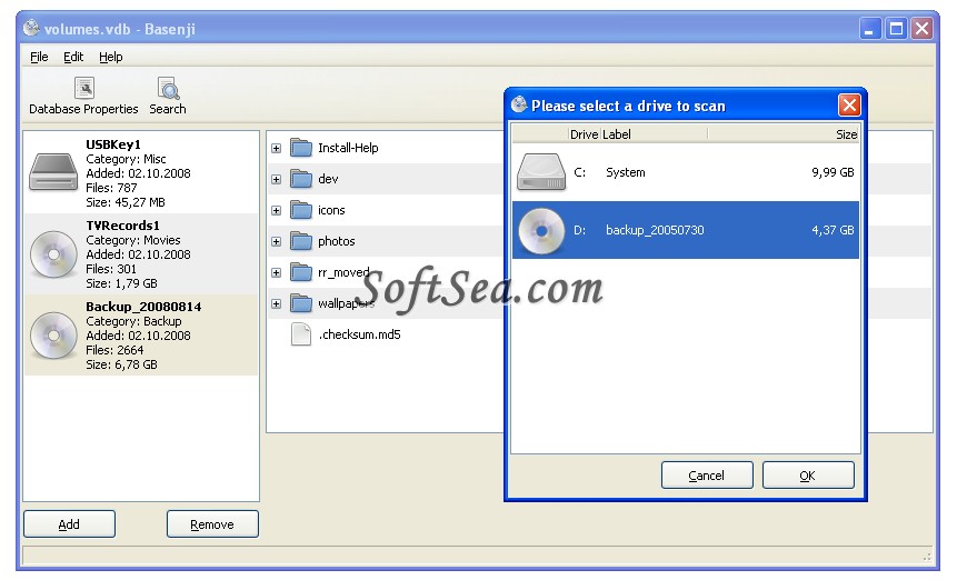Basenji for Windows Screenshot