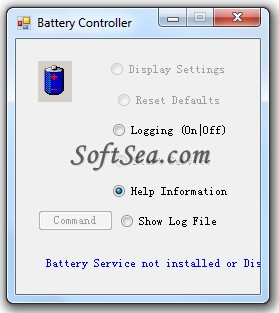 Battery Charge Monitor Screenshot