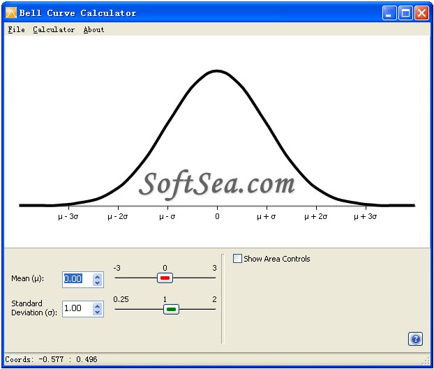 Bell Curve Screenshot