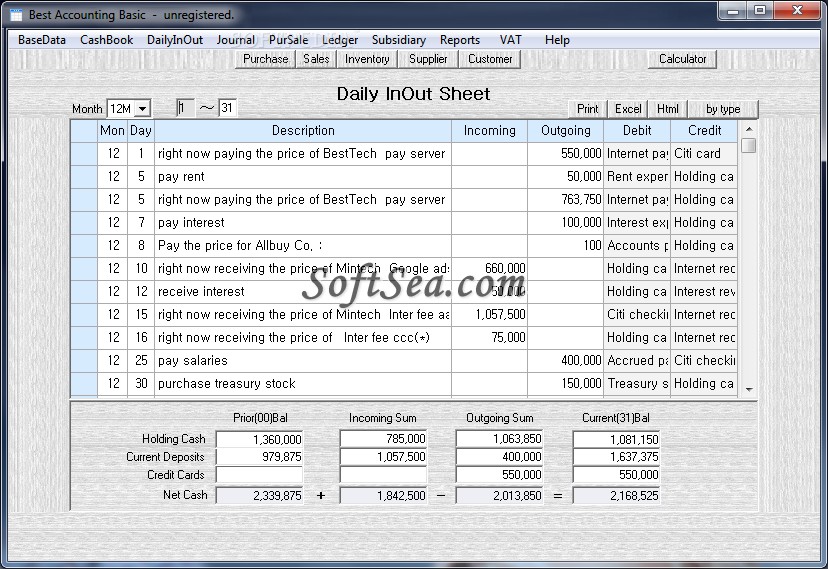 Best Accounting Basic Screenshot