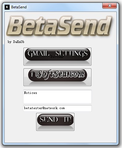 BetaSend Screenshot