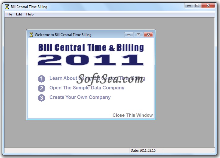 Bill Central Screenshot