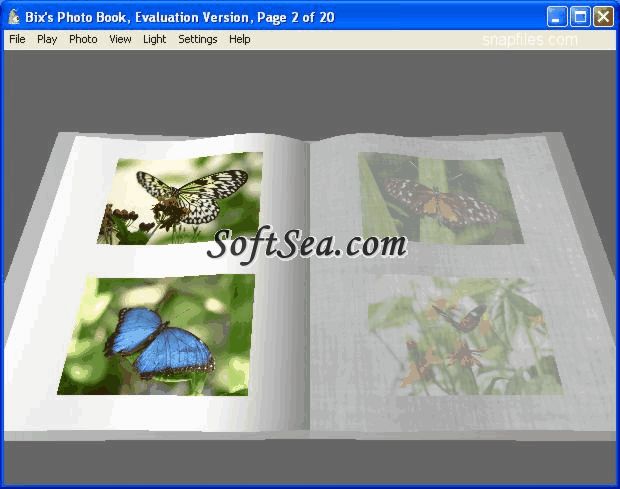 Bix Photo Book Screenshot