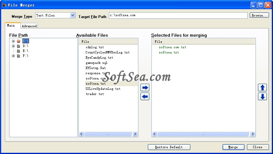 BizBee File Split Merge Pro Screenshot