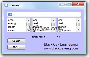 Black Oak Engineering Damascus Screenshot