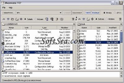 Blazeware FreeFTP Screenshot