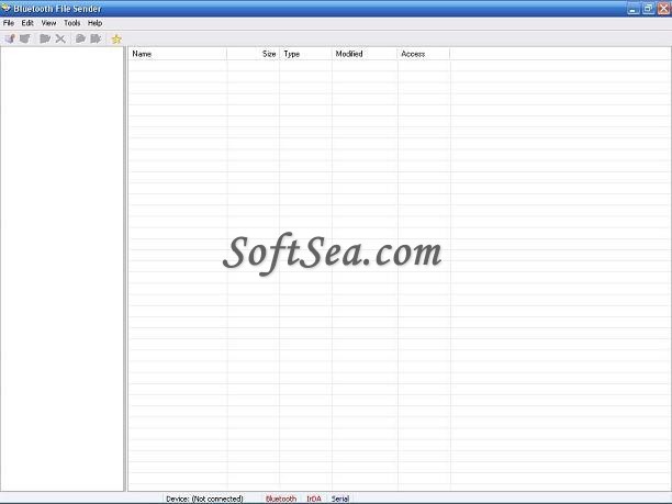 Bluetooth File Sender Screenshot