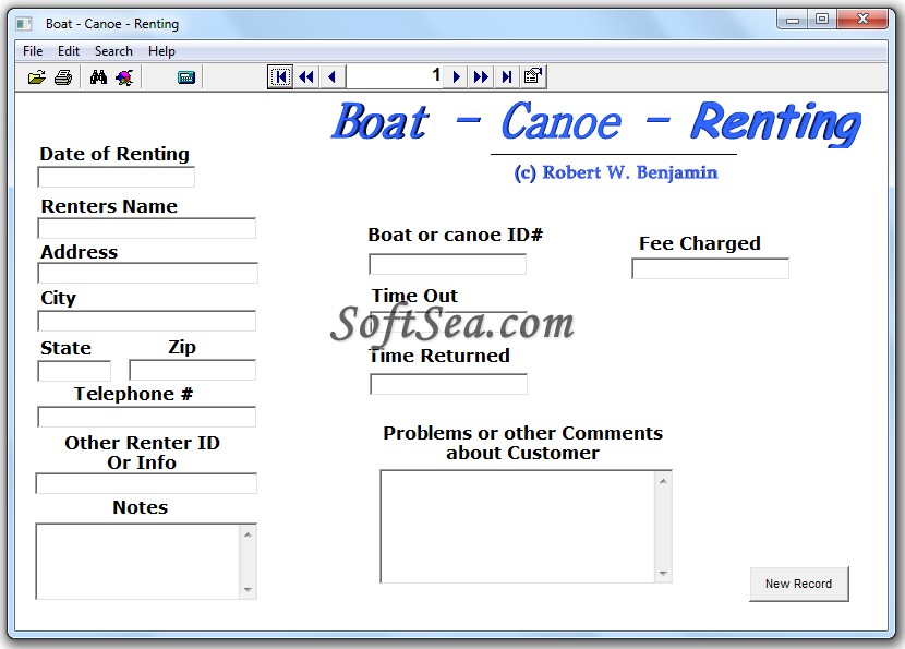 Boat And Canoe Renting Screenshot