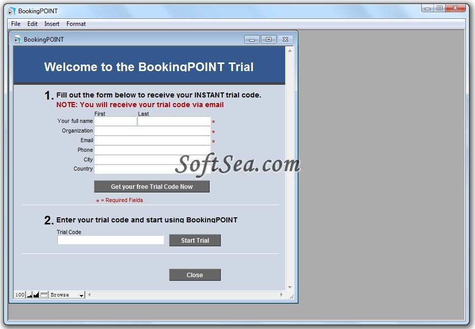 BookingPoint Screenshot