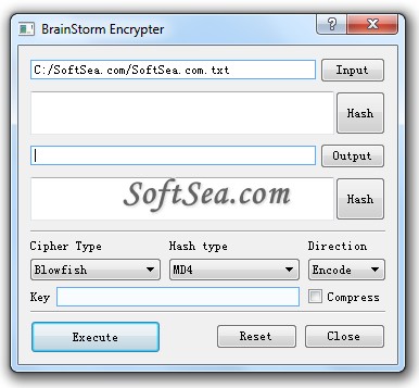 BrainStorm Encrypter Screenshot