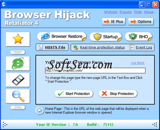 Browser Hijack Retaliator Screenshot