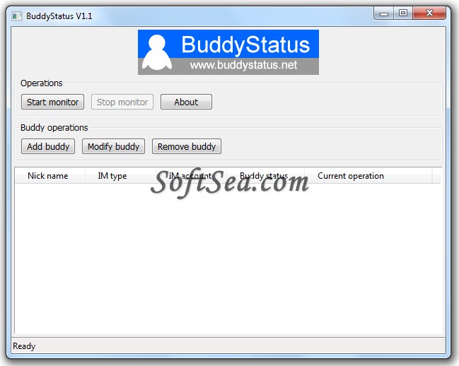BuddyStatus Screenshot