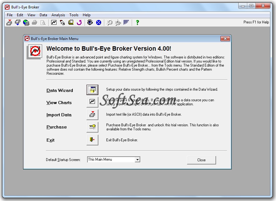 Bulls-Eye Broker Screenshot