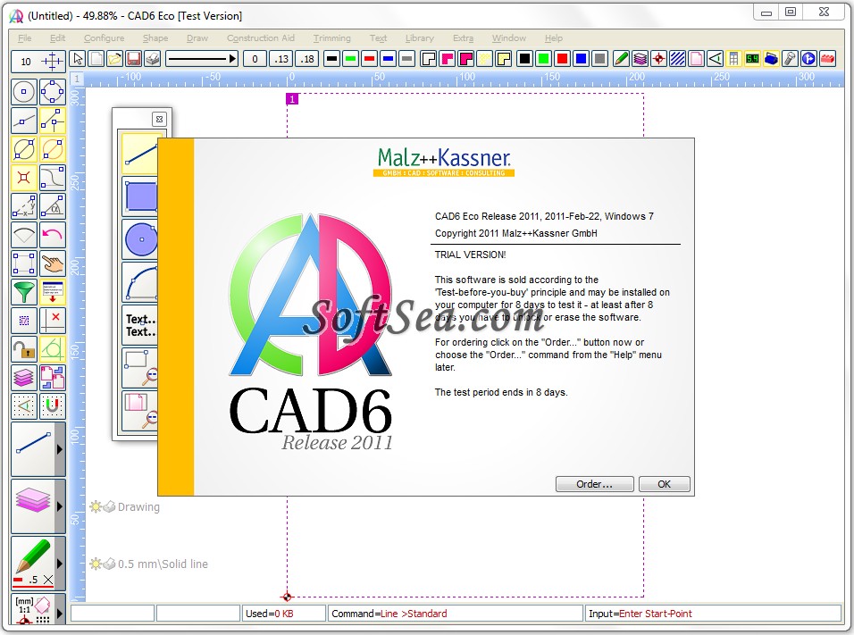 CAD6 Eco Screenshot