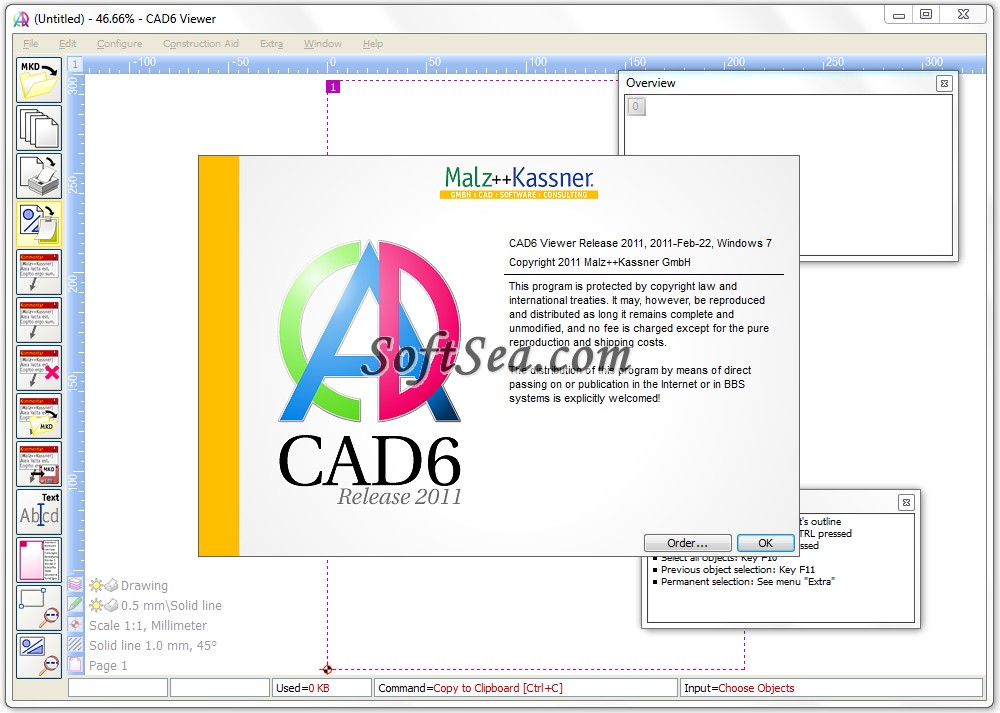 CAD6 Viewer Screenshot
